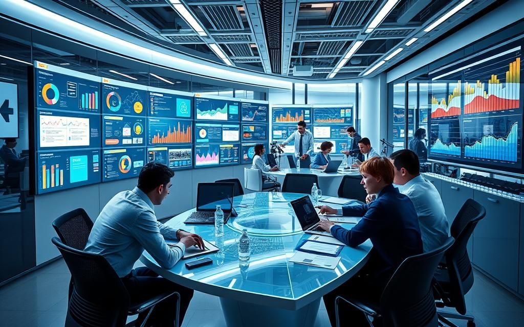 Salle d'analyse de données
